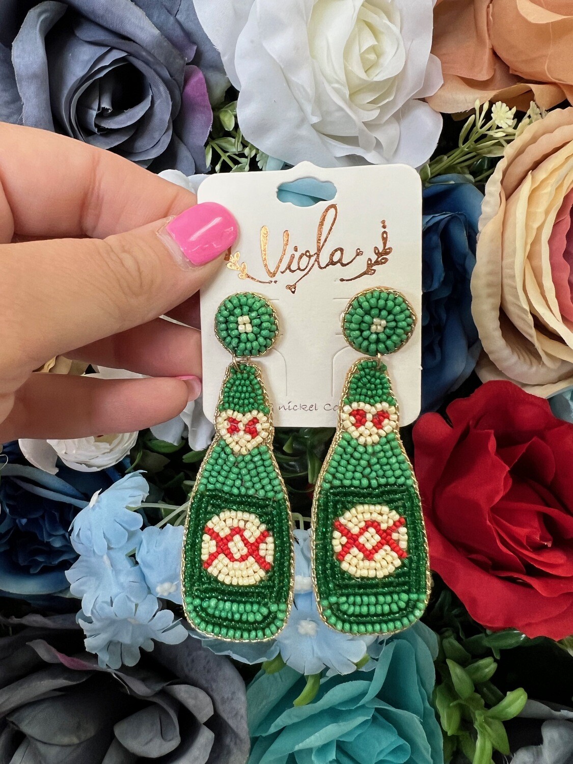 Alcohol Earrings