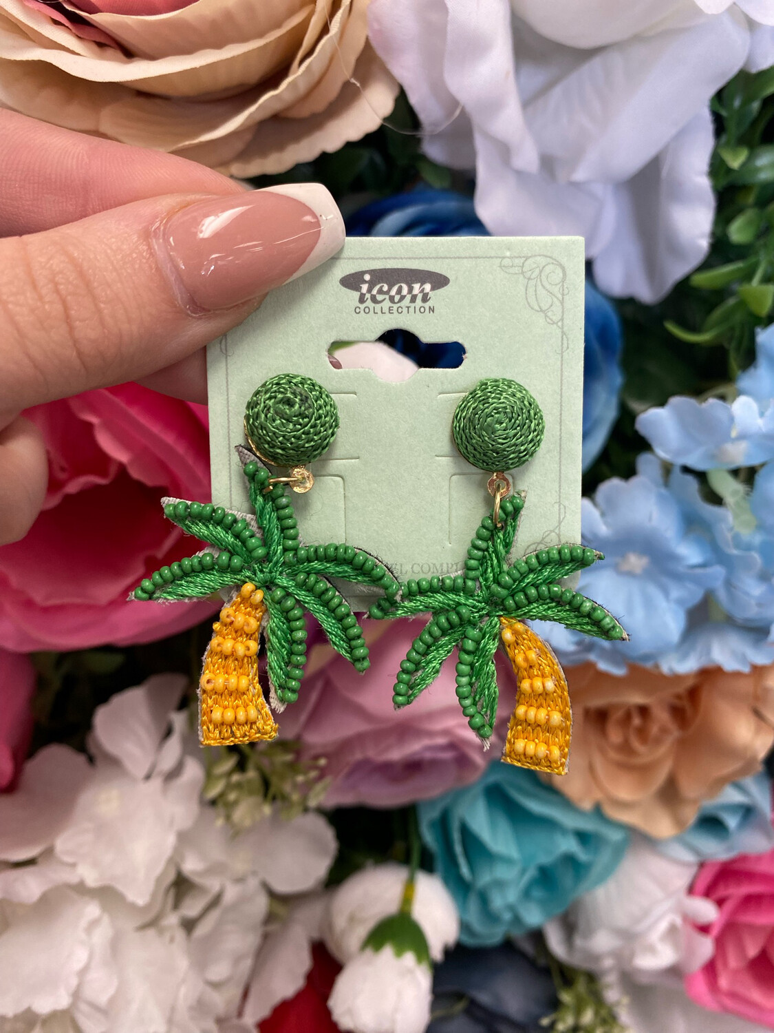 Palm Tree Earrings