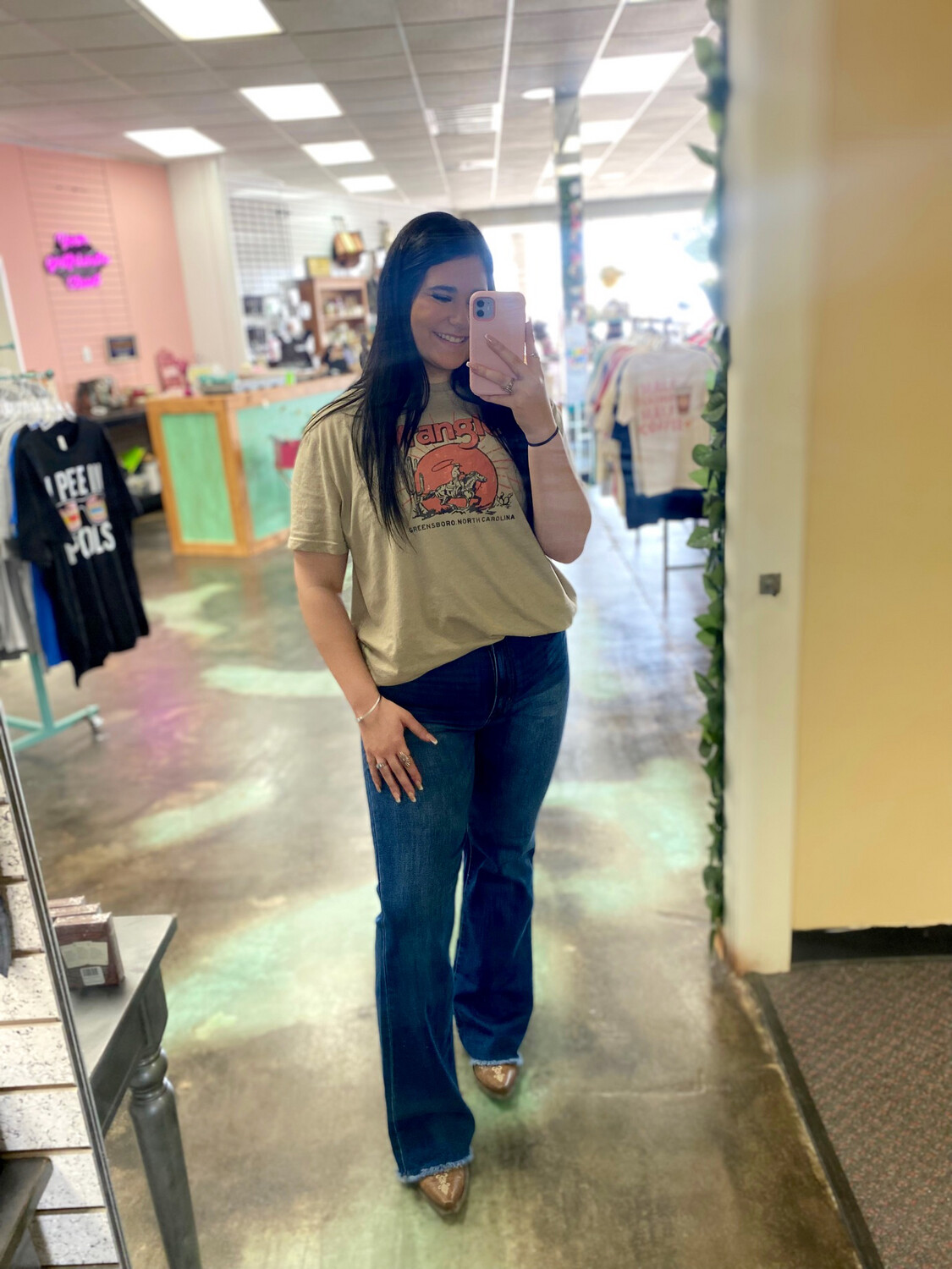 Frayed Hem Flares