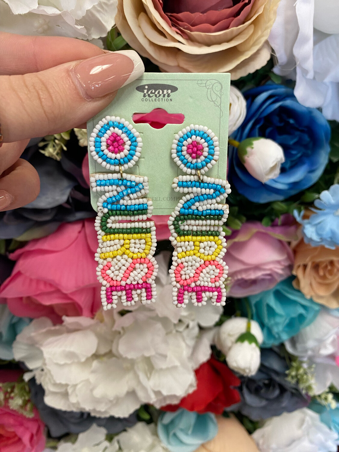 Beaded Nurse Earrings