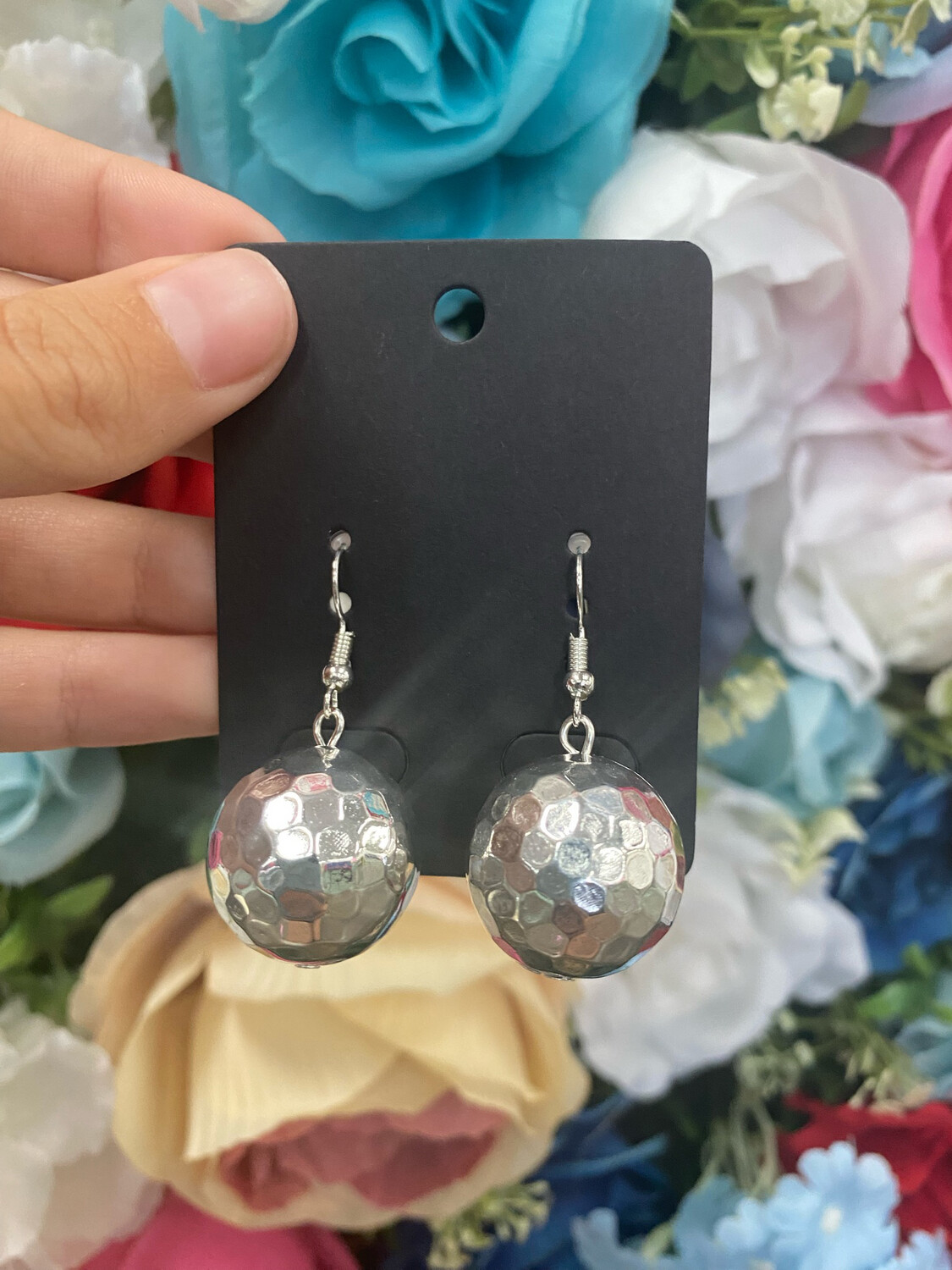 Disco Ball Earrings