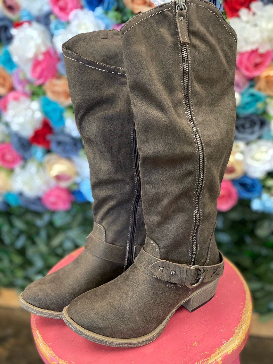 Brown Suede Very G Boots*