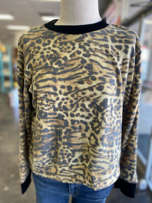 Velvet Leopard Long Sleeve