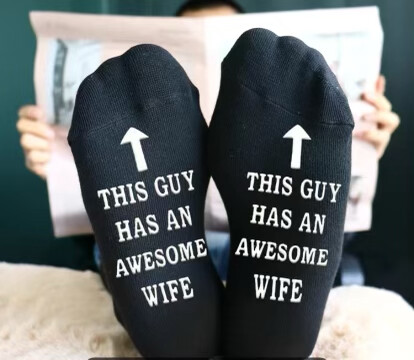 Awesome Wife Socks