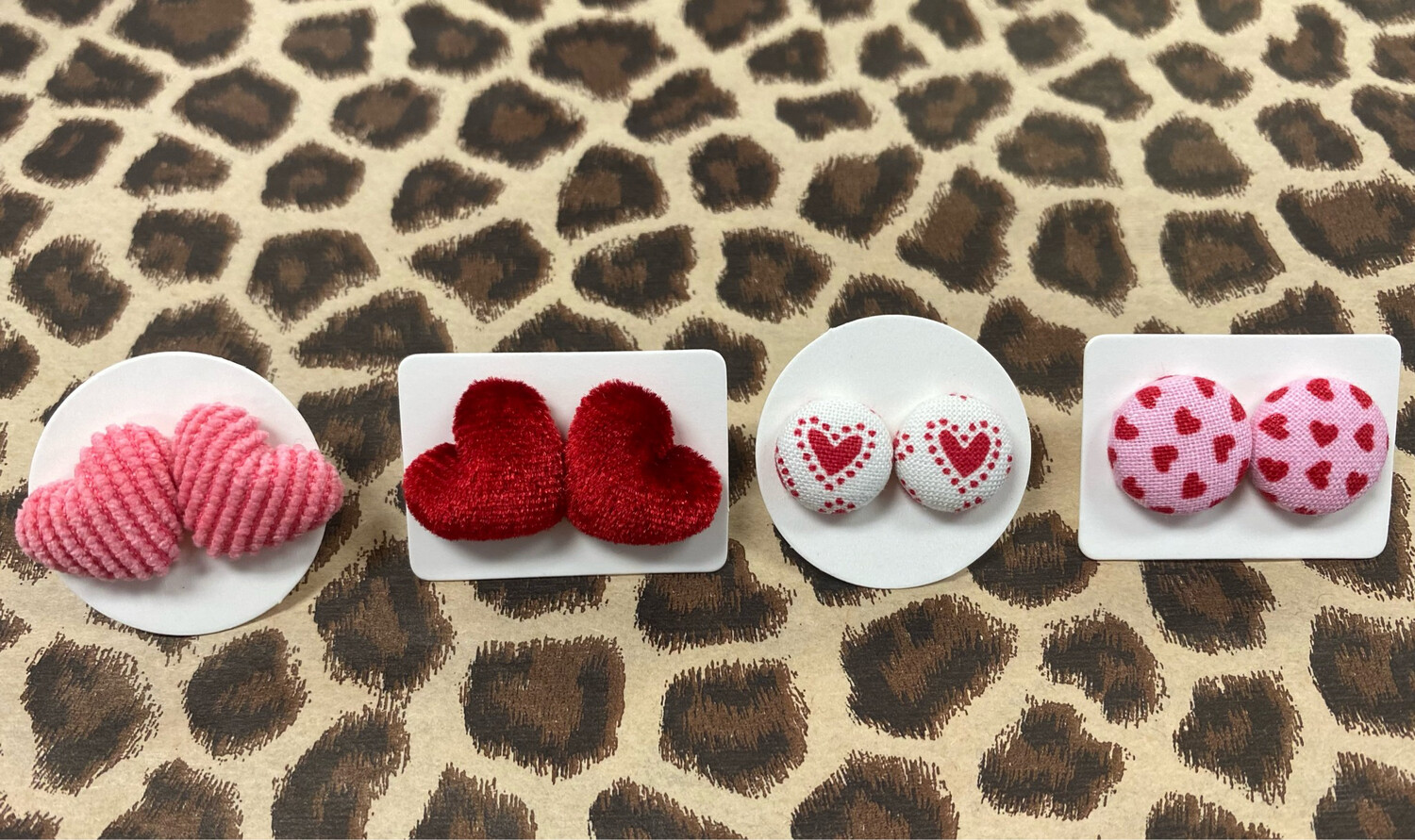 Heart Stud Earrings*