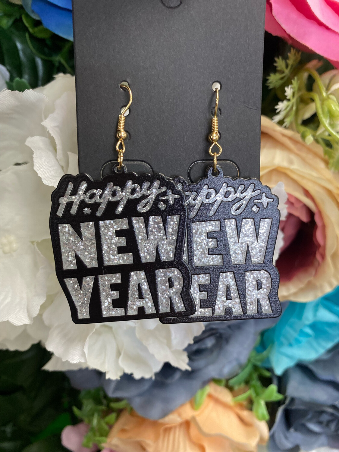 Happy New Year Earrings*