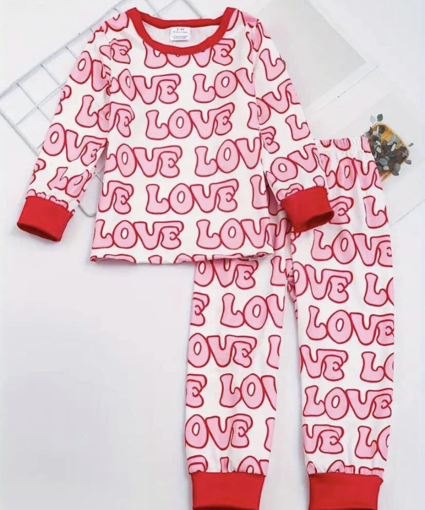 Love Princess PJ Set*
