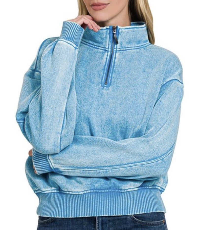 Quarter Zip Pullover*