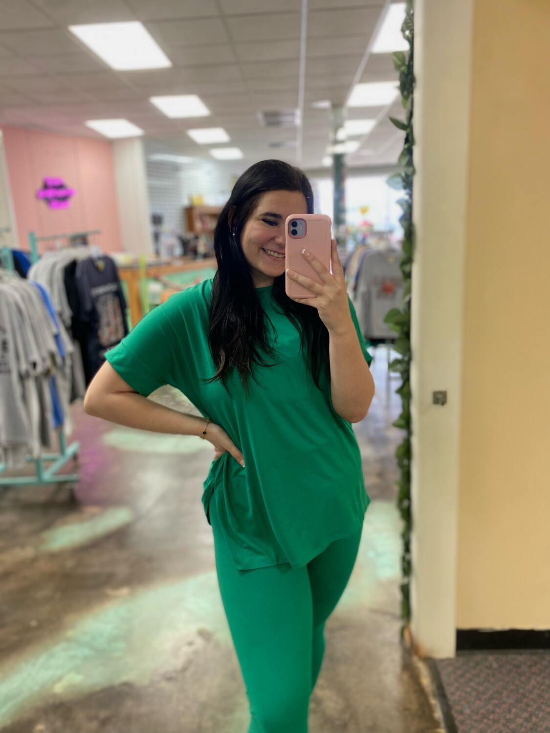 Kelly Green Lounge Set*