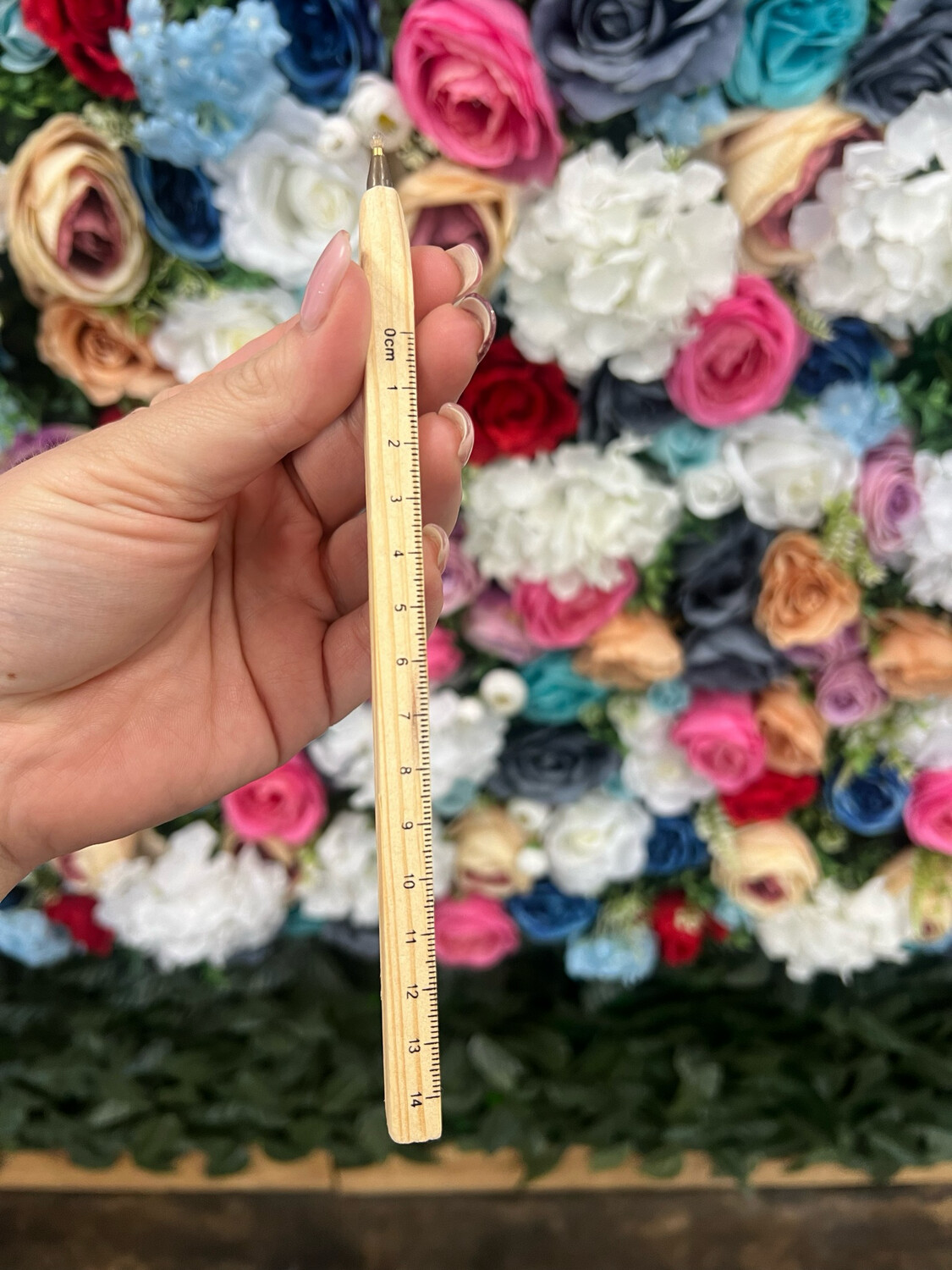 Wooden Ruler Pen