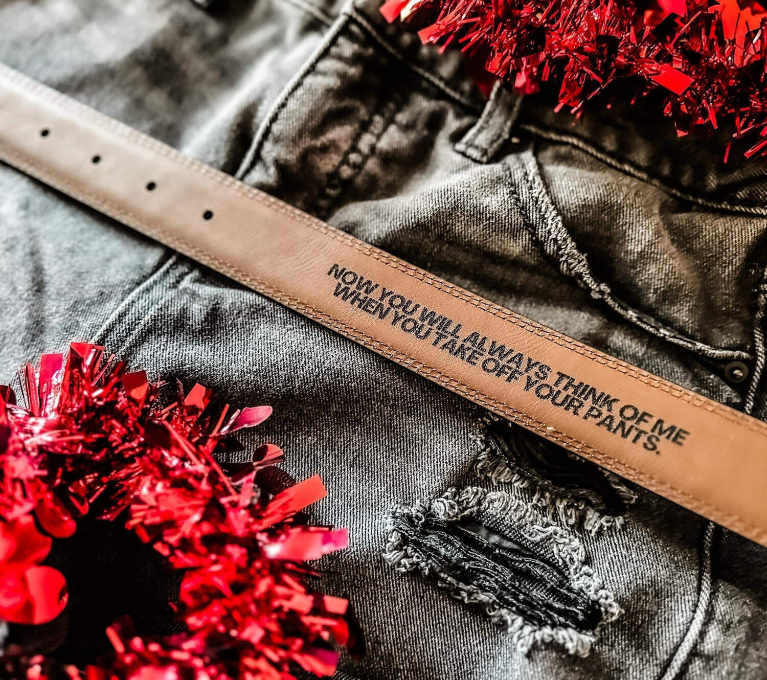Think of me belt