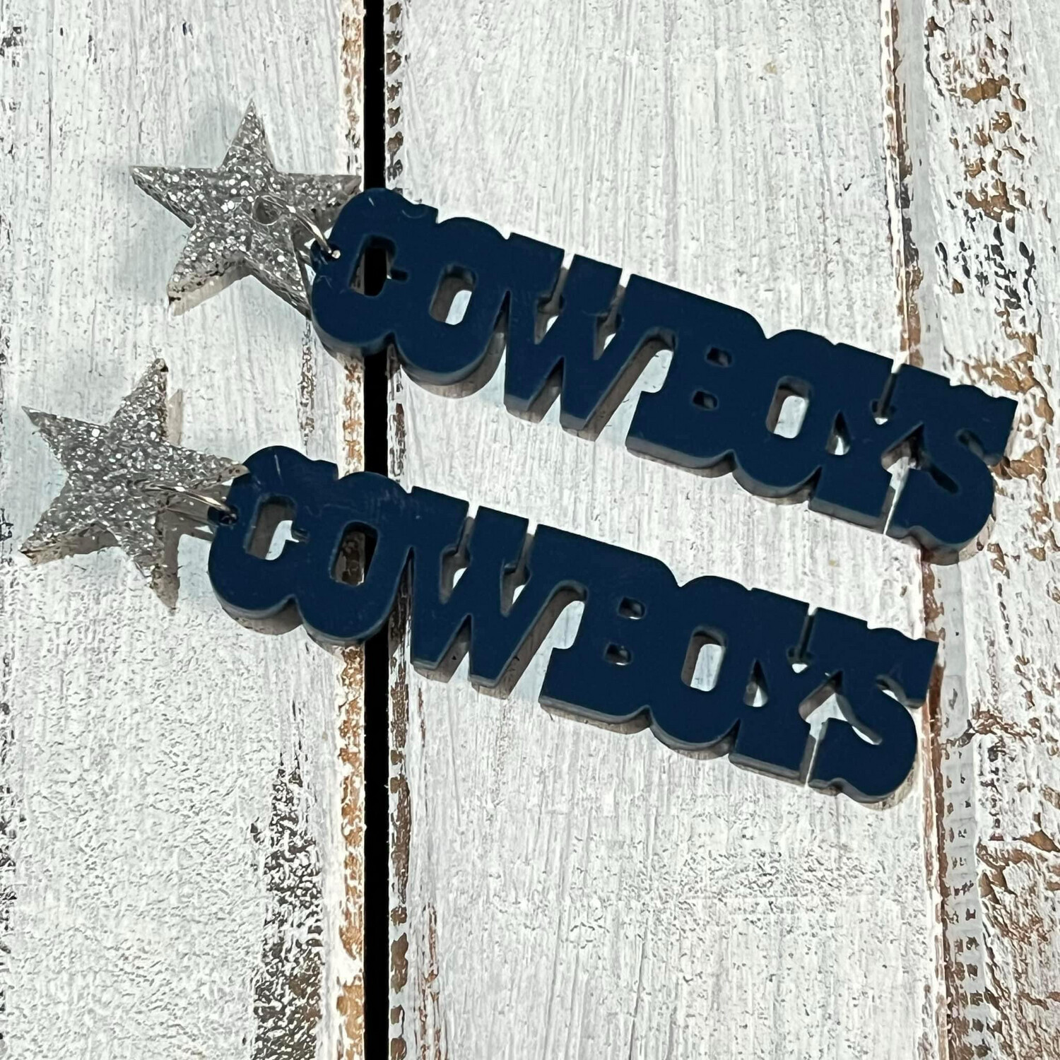 Dangle Cowboy Earrings