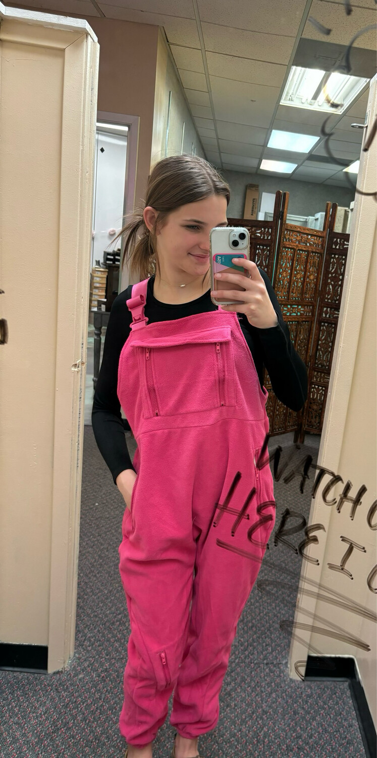 Fleece overalls*