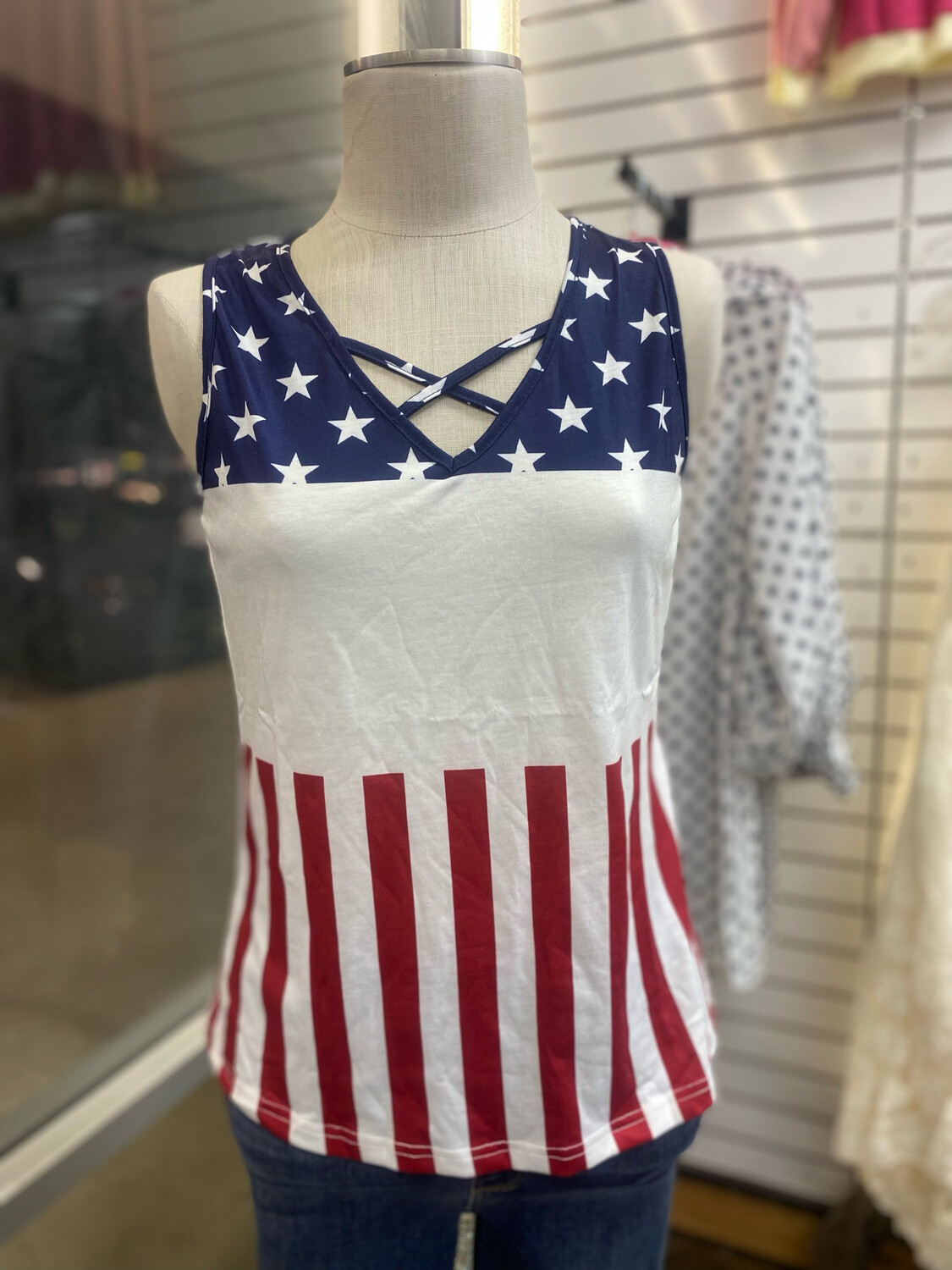 USA Flag Tank*