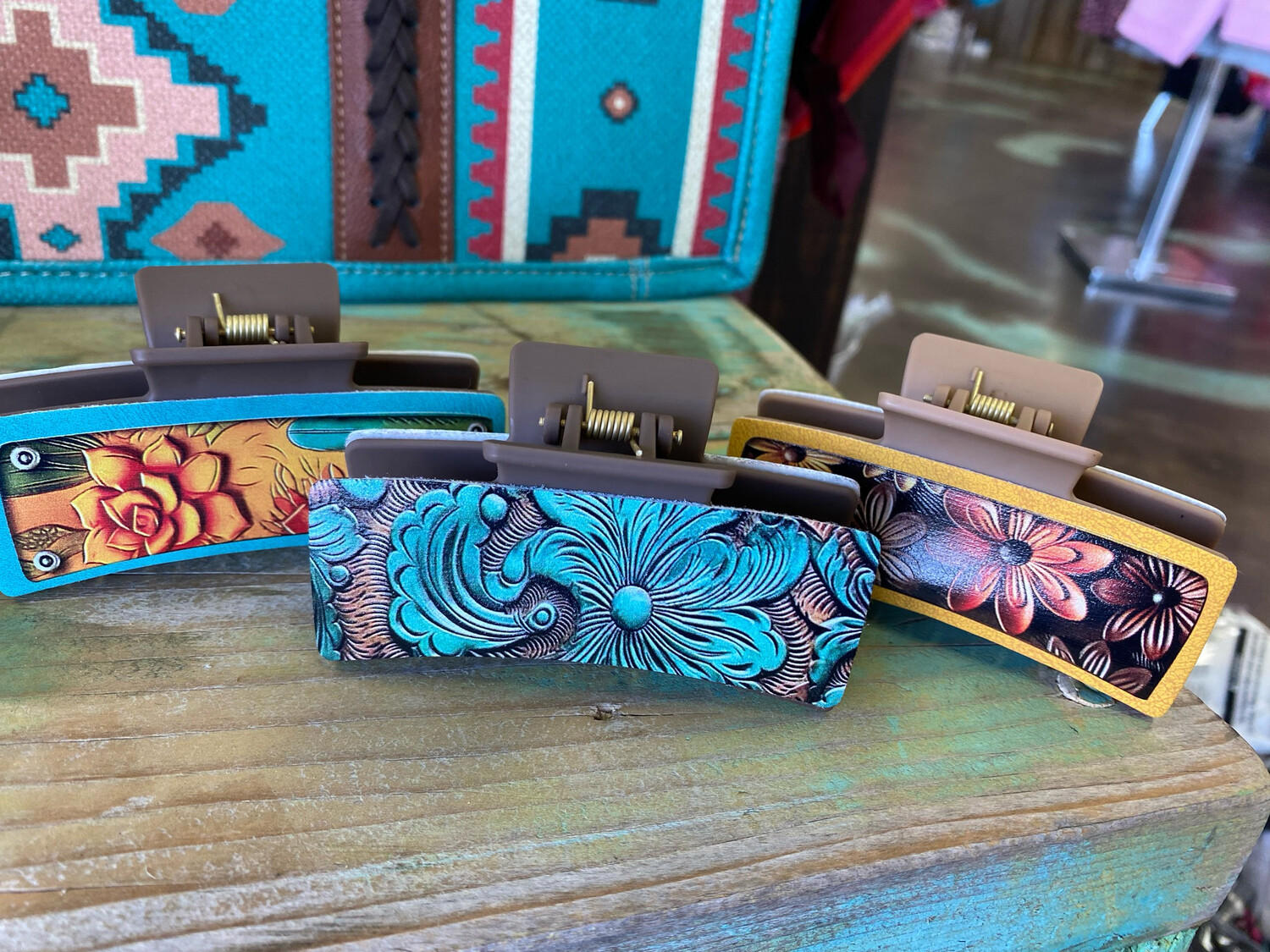 Western Design Claw Clips