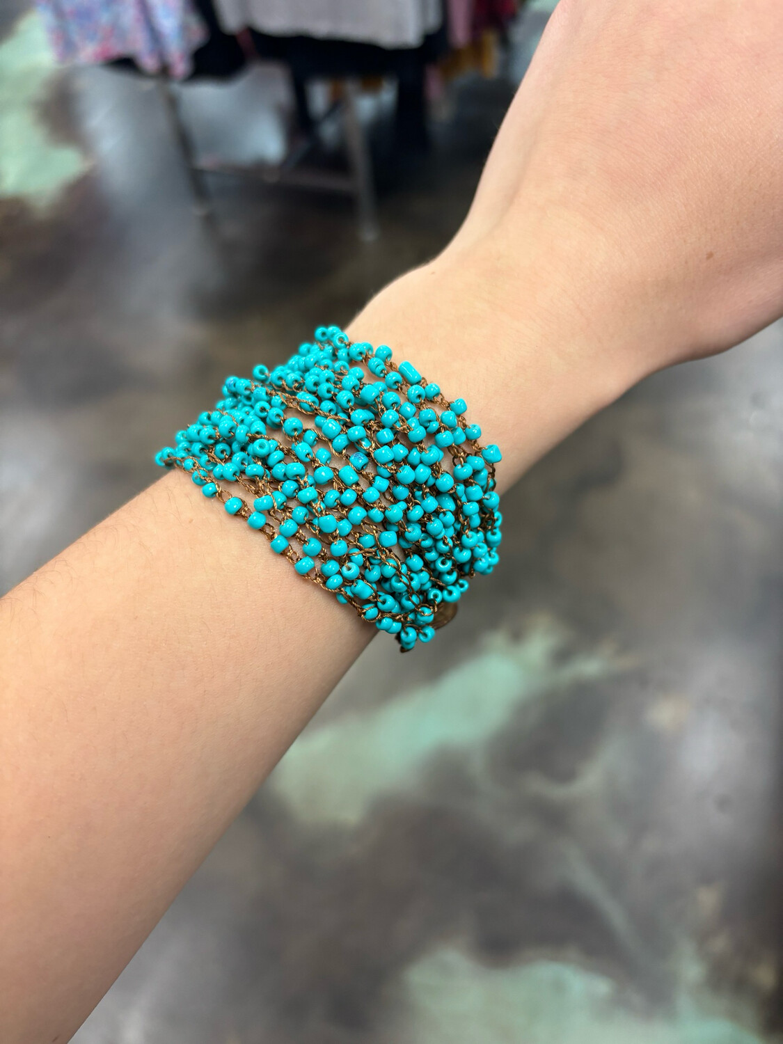 Turquoise Beaded bracelet