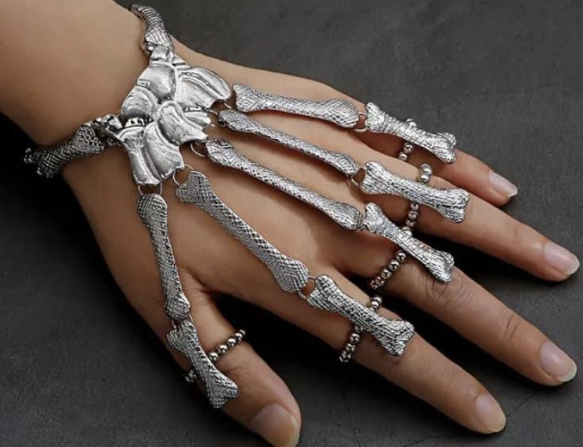 Skeleton Wrist Jewelry Piece*