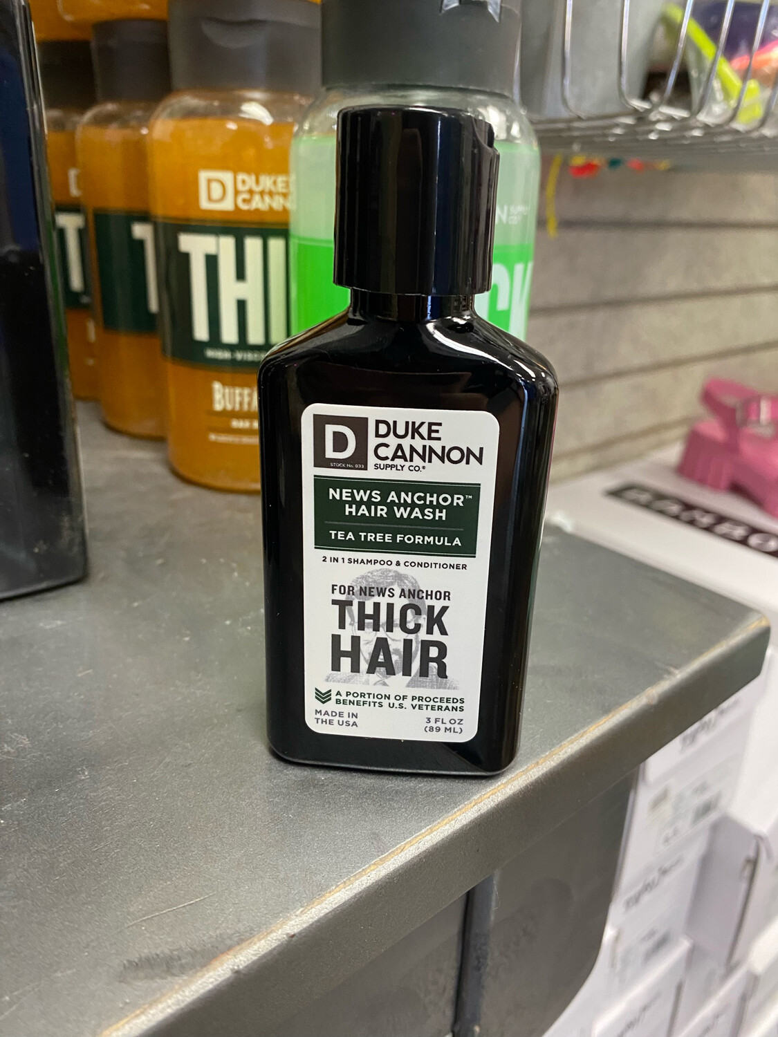 Duke Cannon 2 in 1 Hair Wash Travel Size*