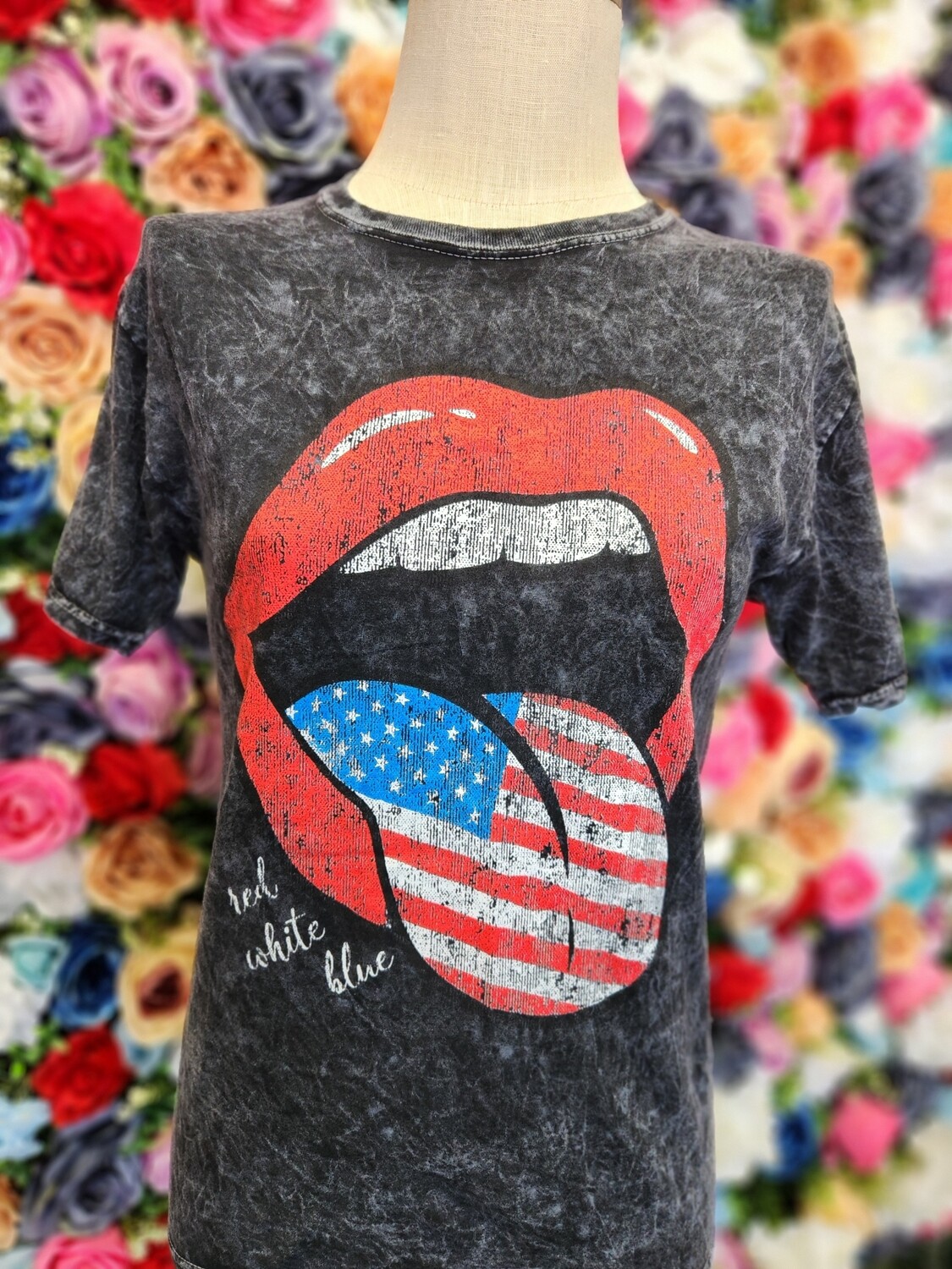 Red,Wht,Blu Rocker Tee