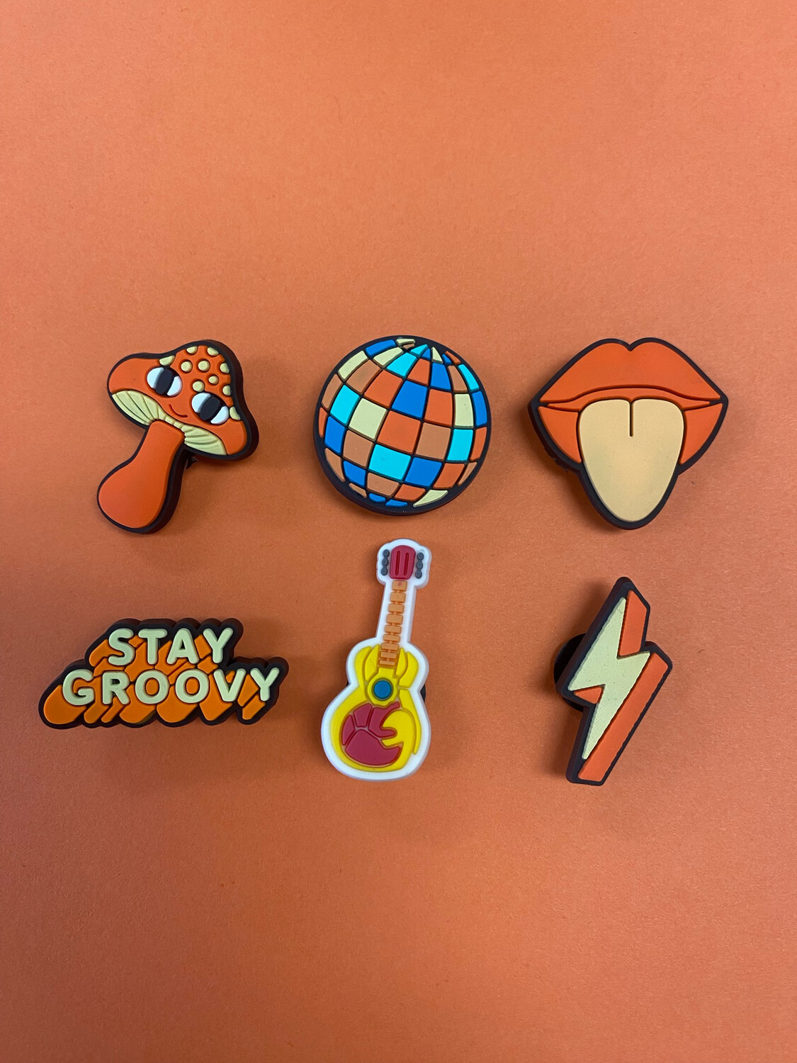 Groovy Misc. Jibbitz