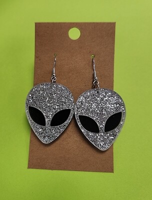 Alien Sliver Sparkle earrings