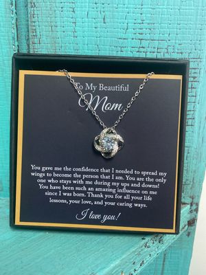 Diamond Mom Necklace 