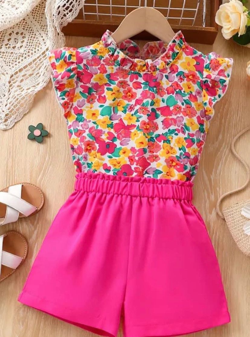 Princess Floral Romper 