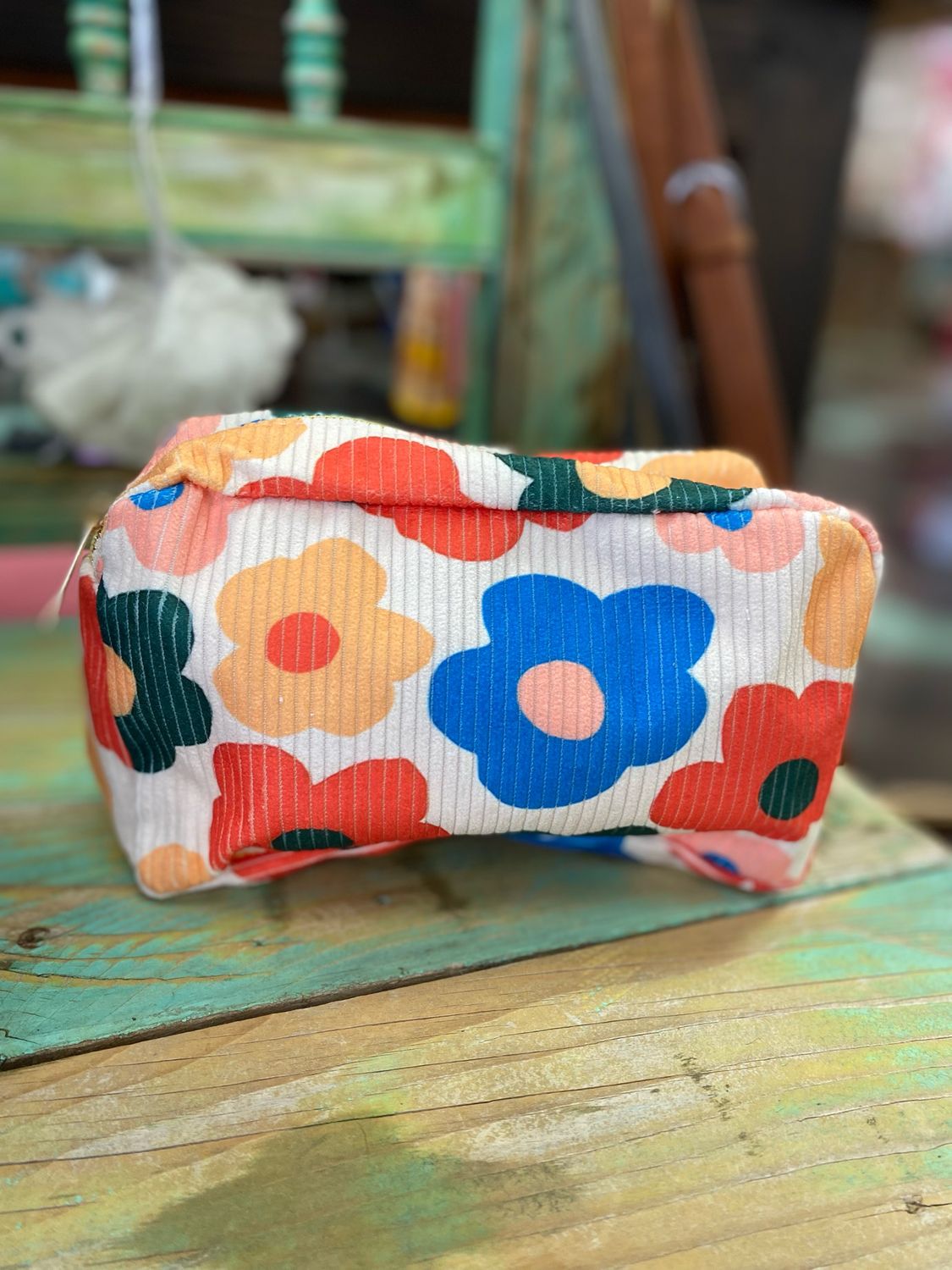 Flower Cosmetic Bag