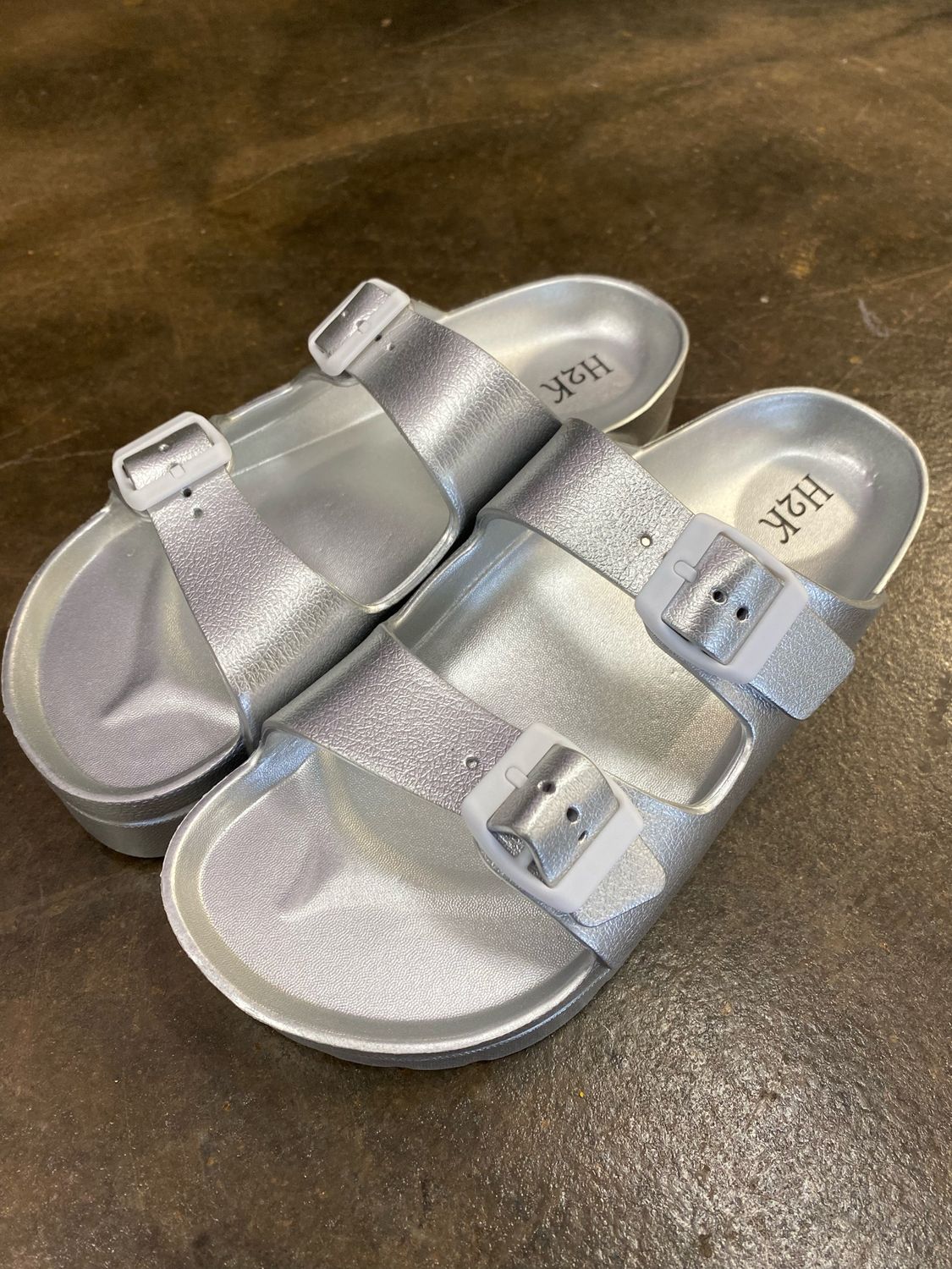 Comfy Buckle Slides 