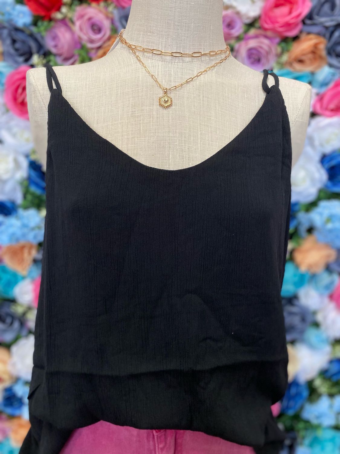 Flowy Double Strap Tank