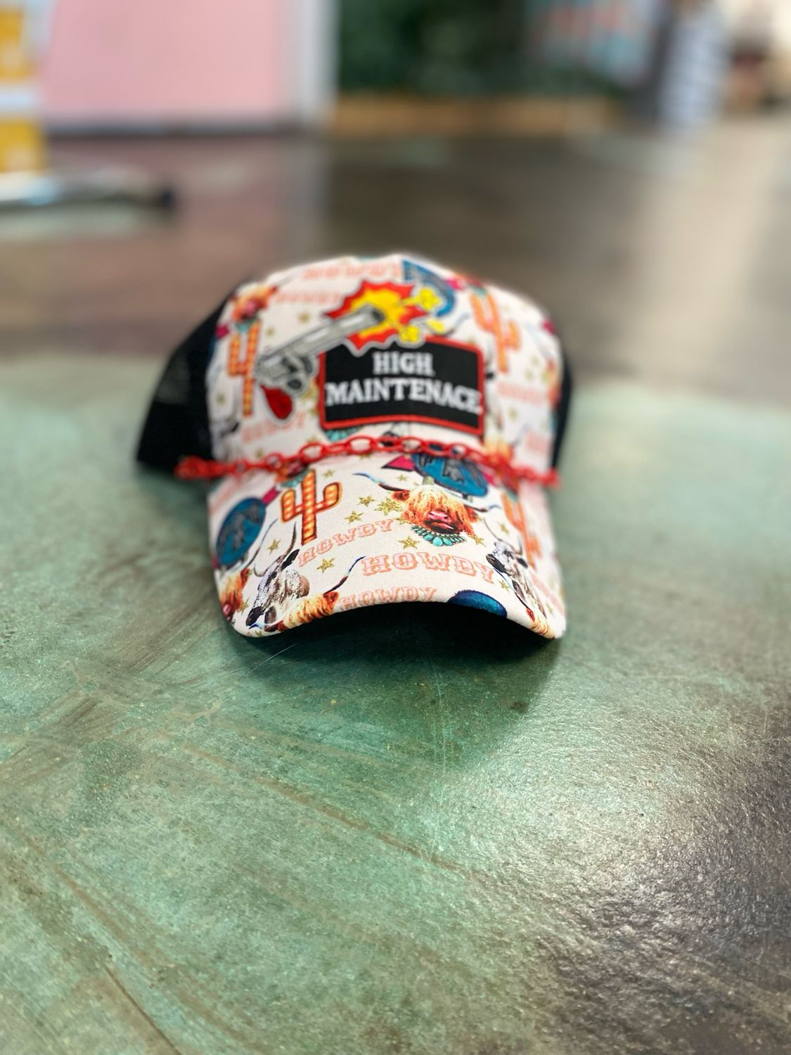 High Maintenance howdy hat