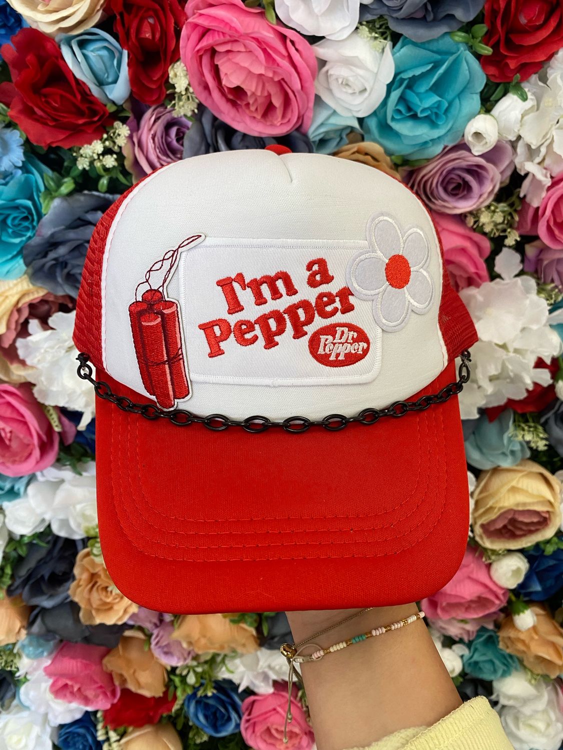 I&#39;m A Pepper Trucker Hat 