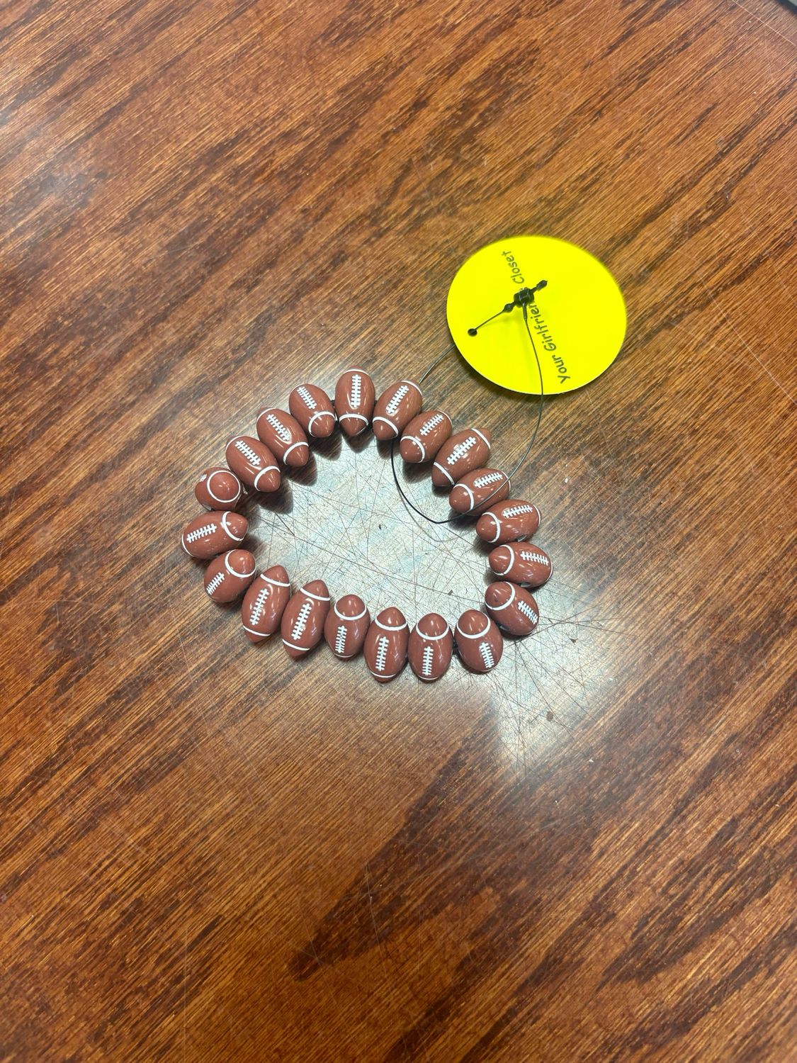 Football Bracelet