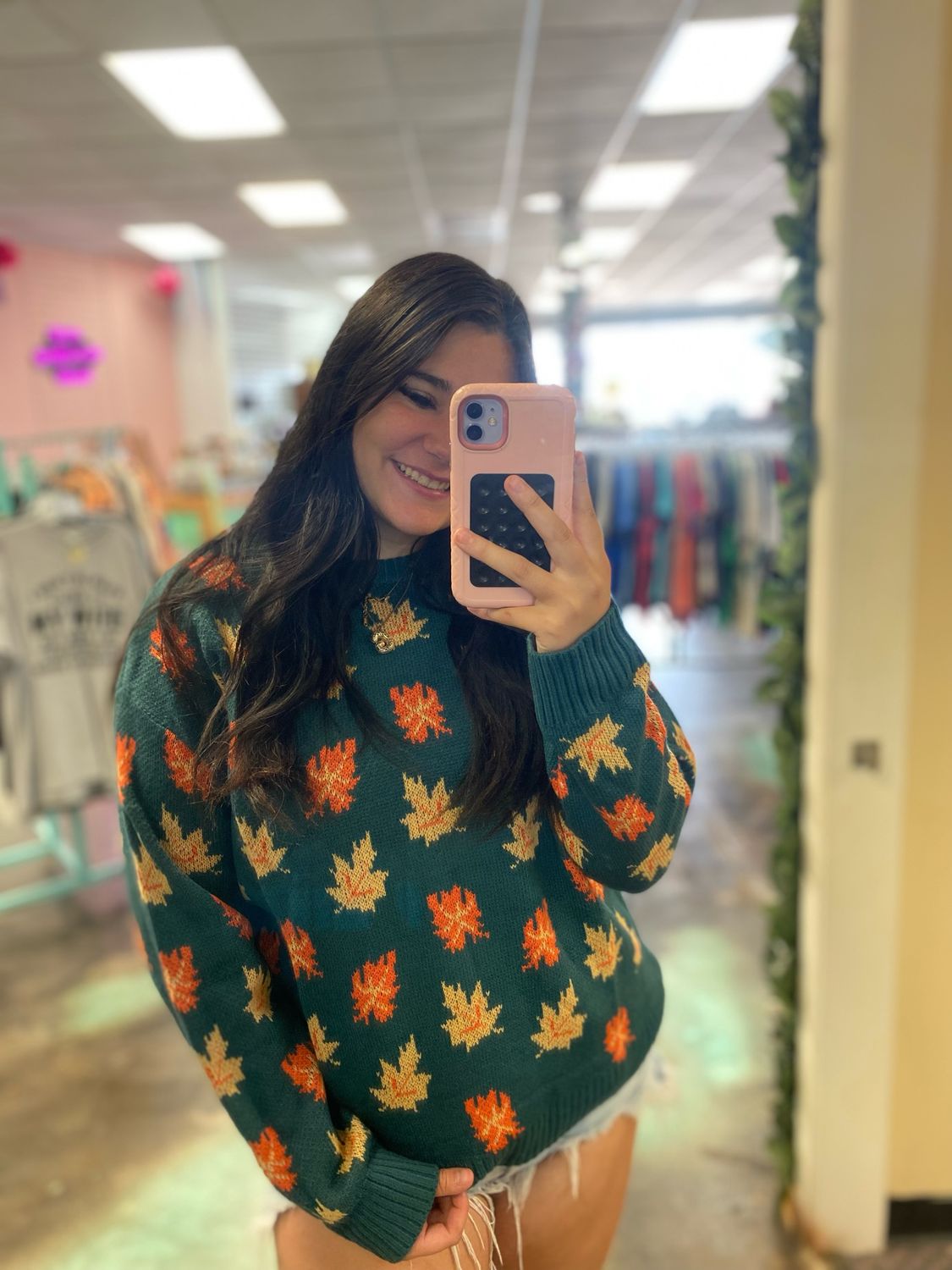 Autumn Leaf Sweater 