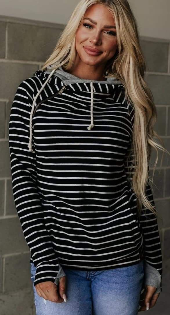 Double Hooded Sweatshirt