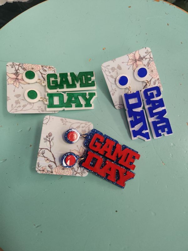 Game Day Earrings