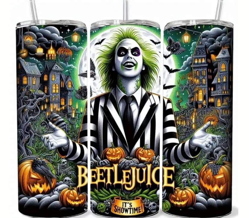 Beetlejuice Tumblers 