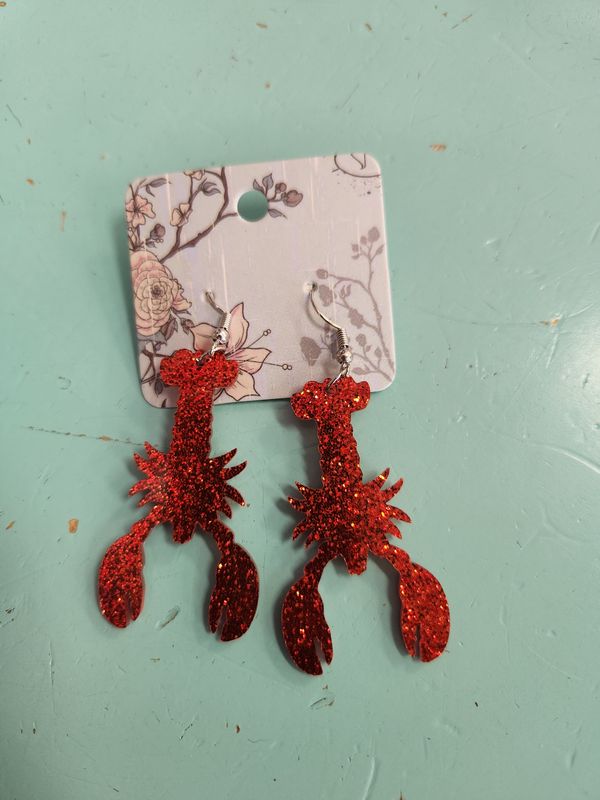 Crawfish earrings