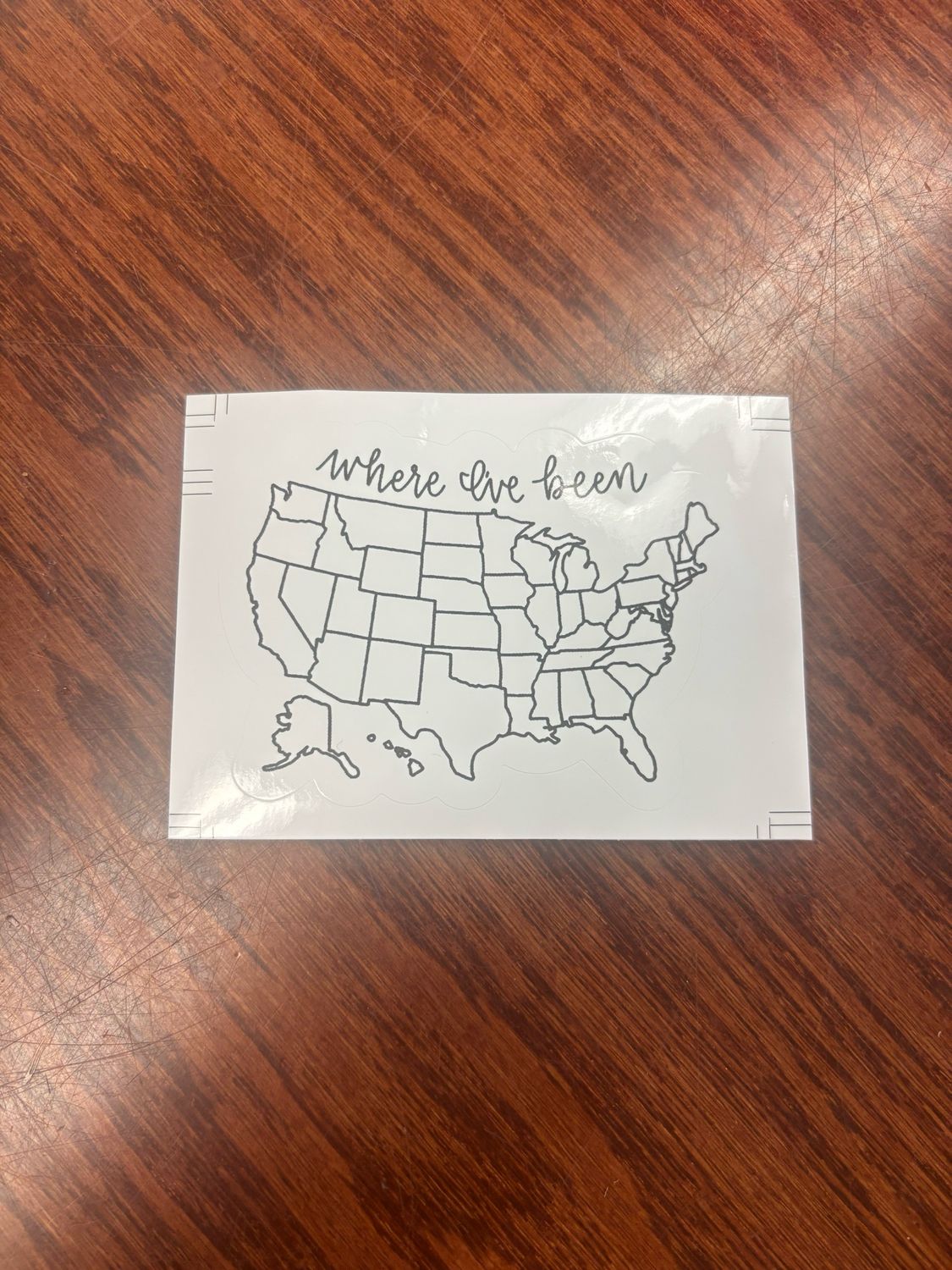 Where I&#39;ve Been Sticker