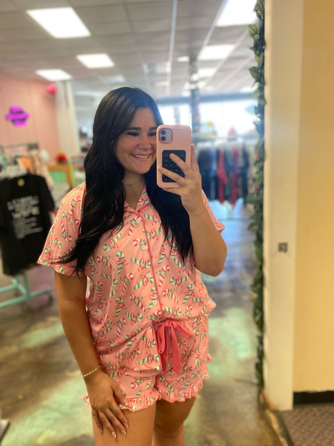 Candy Cane PJ Set