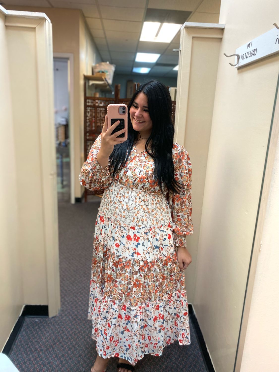 Autumn Long Sleeve Maxi Dress