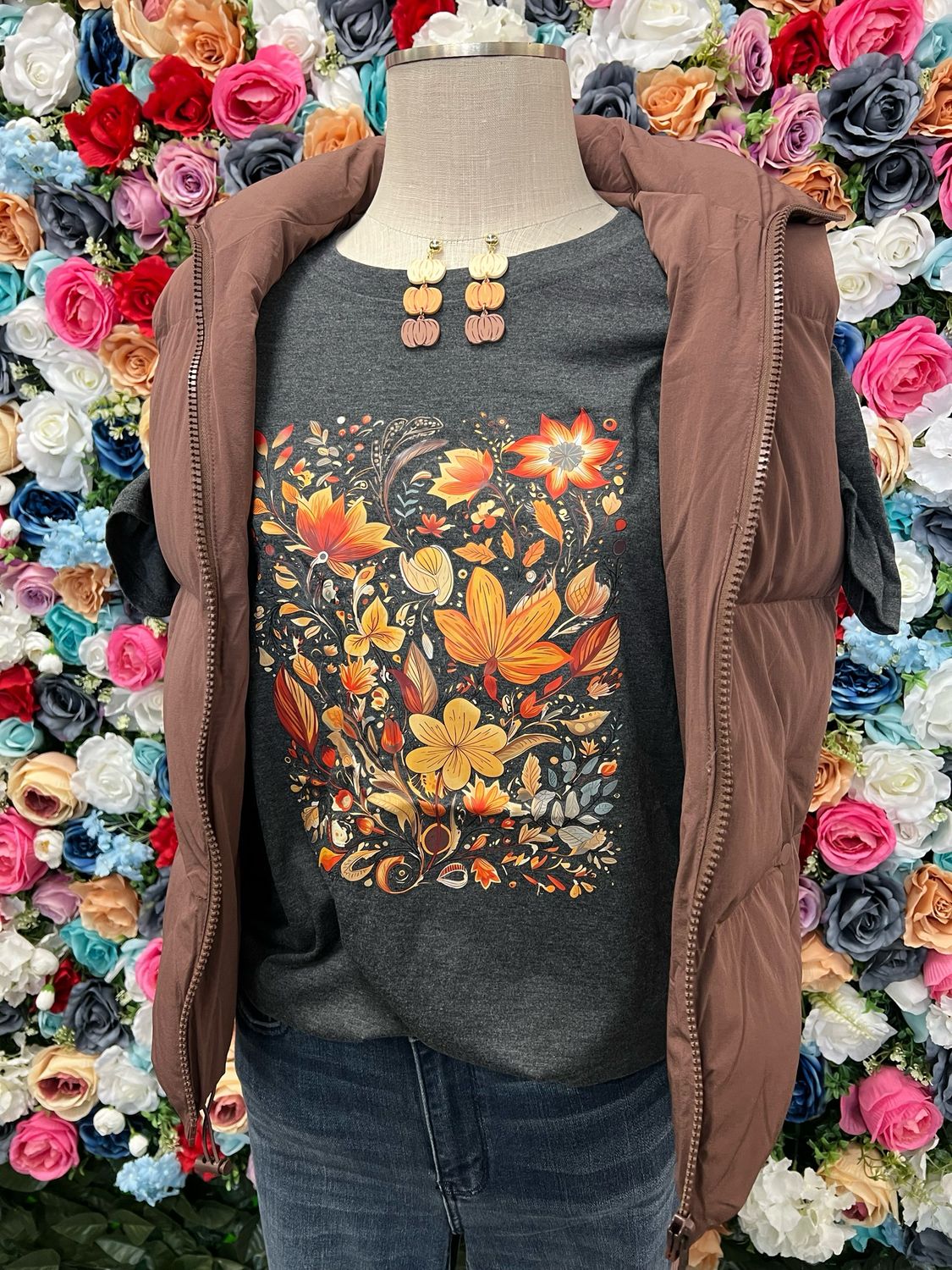 Fall Flower Tee