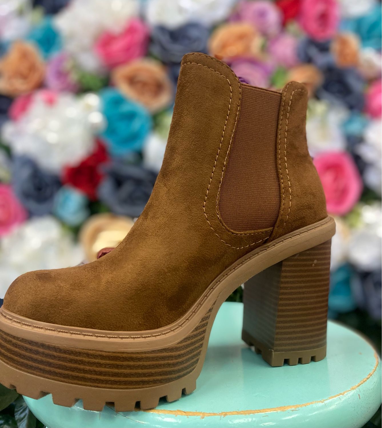 Chestnut Booties