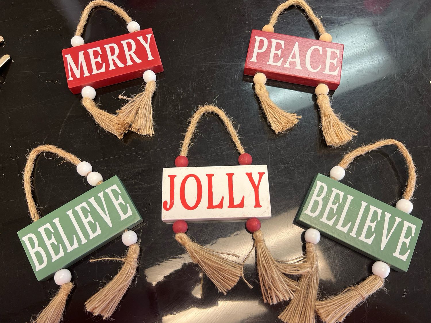 Christmas Wooden Ornaments
