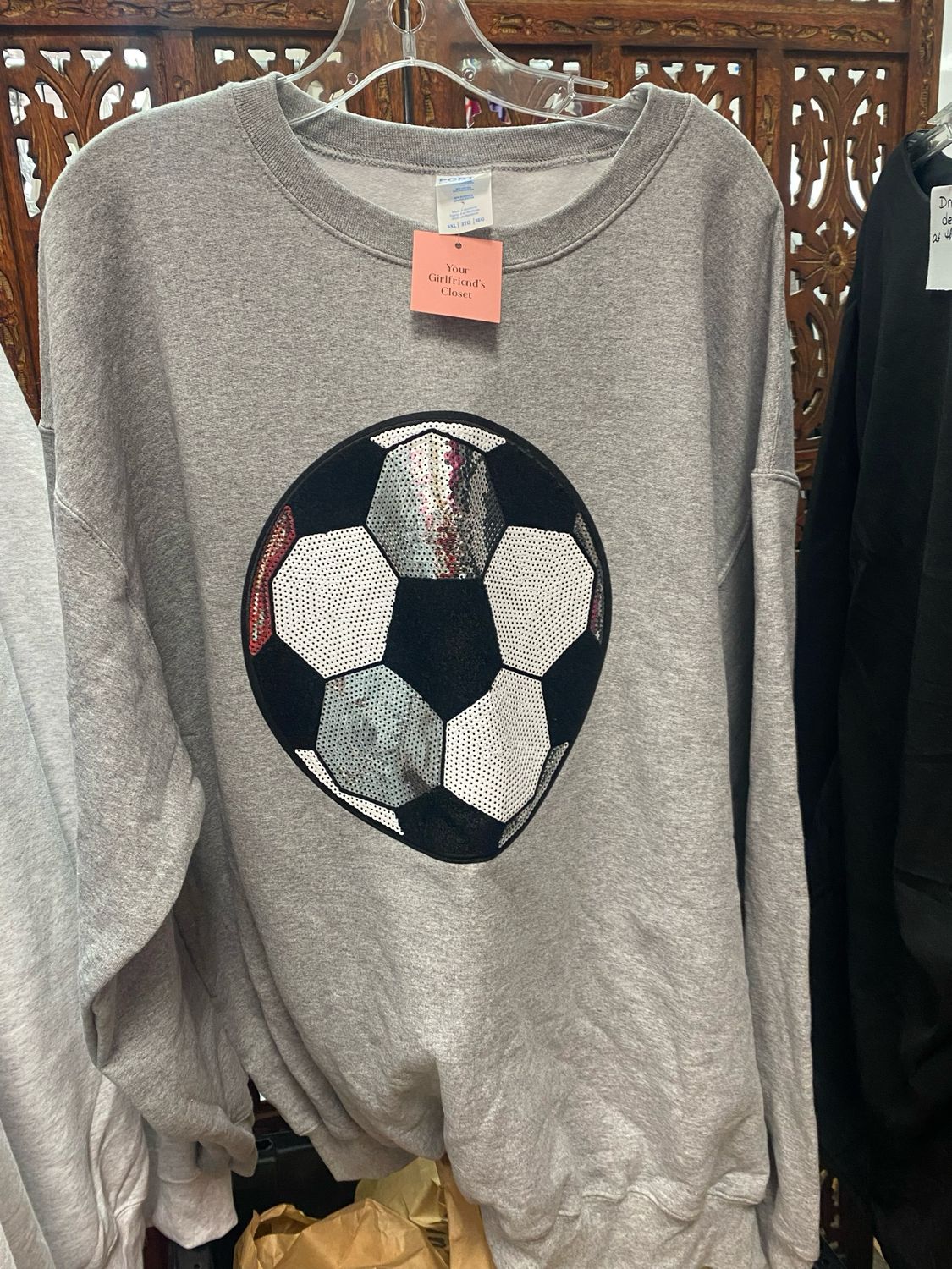 Sequin Soccer Sweatershirt