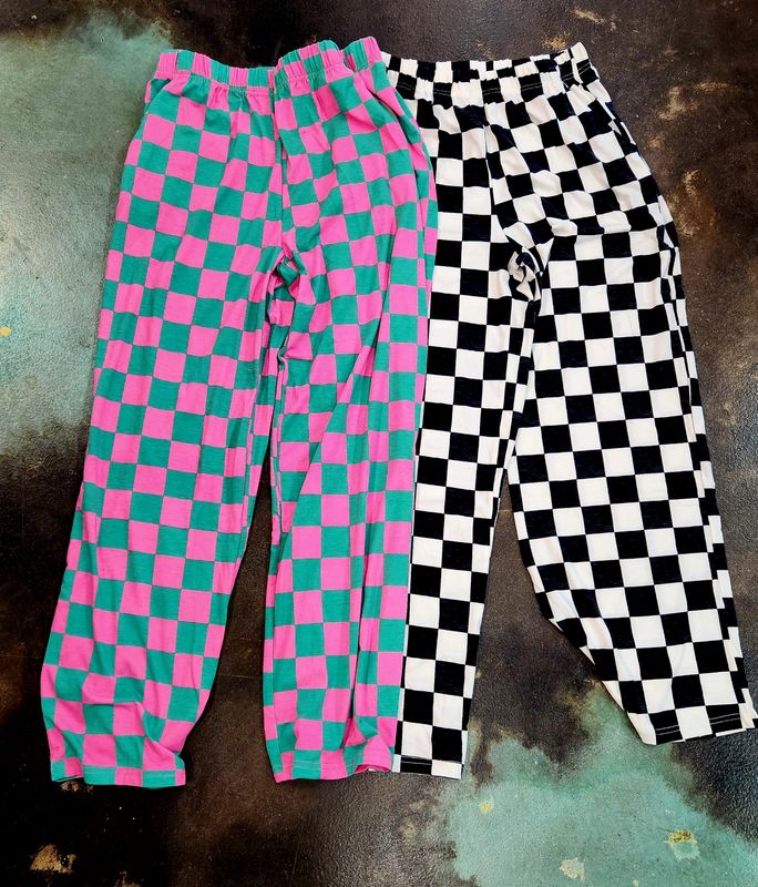 Checkered Pants