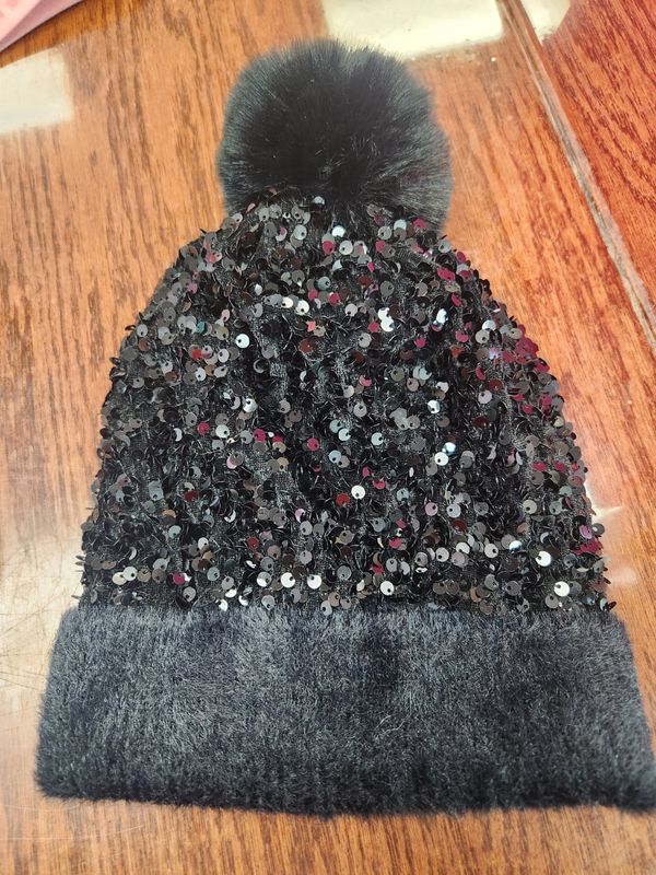 Sequin Beanie