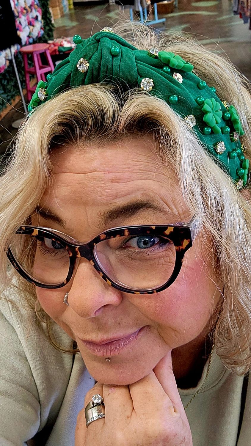 st. Pattys day headband