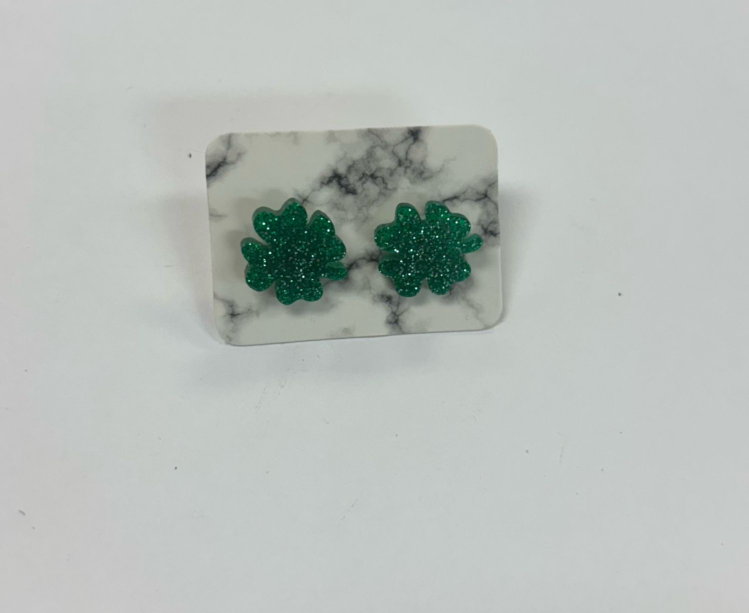 Stud Clover Earrings