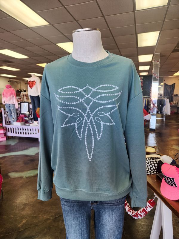 Western Stitch Crewneck 